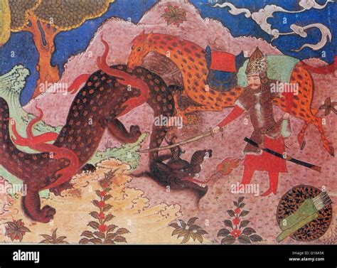  Of Gods and Mortals - An Epic Tapestry of Persian Mythology